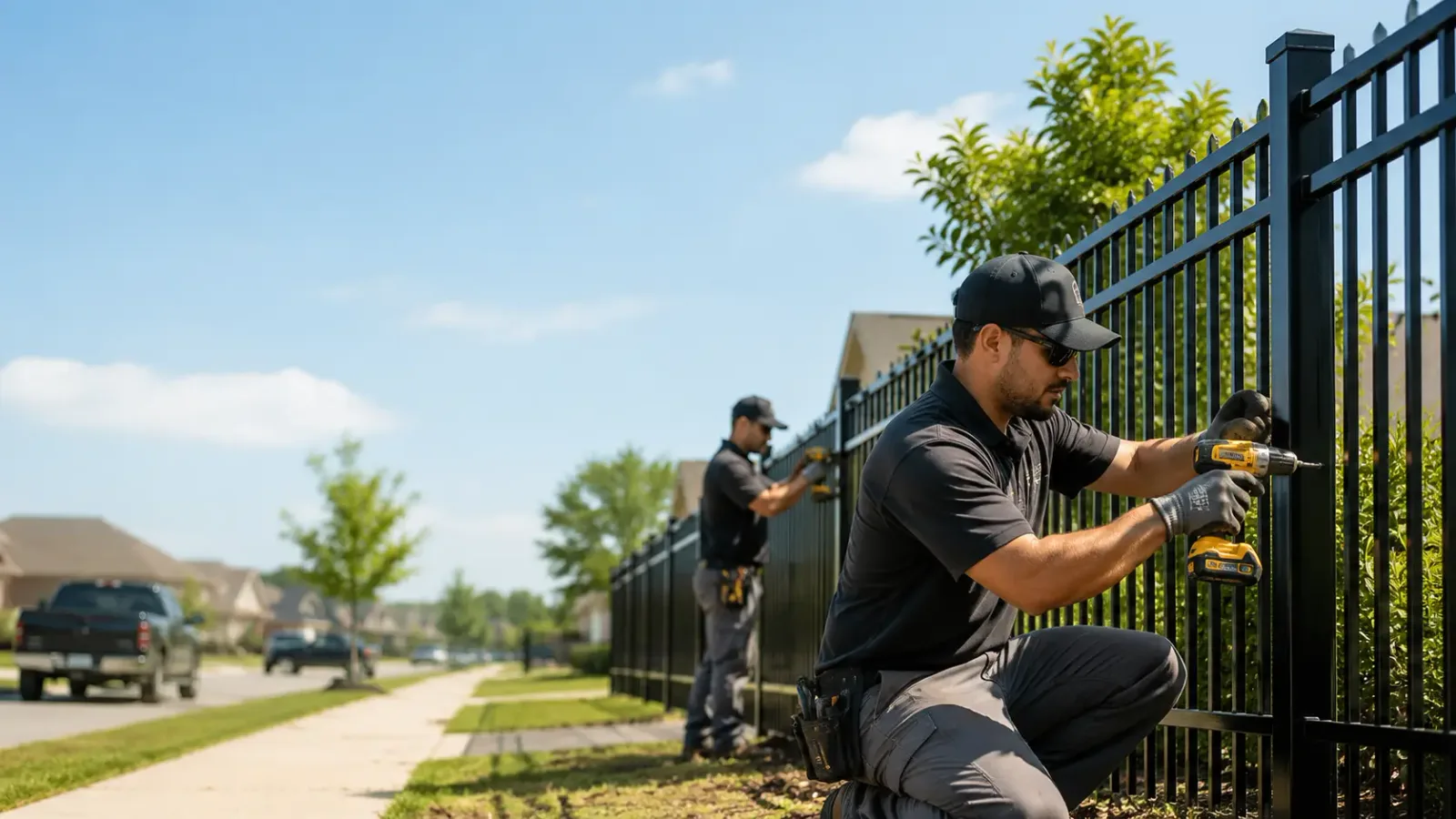 Metal Fence Installation in Dundee, IA